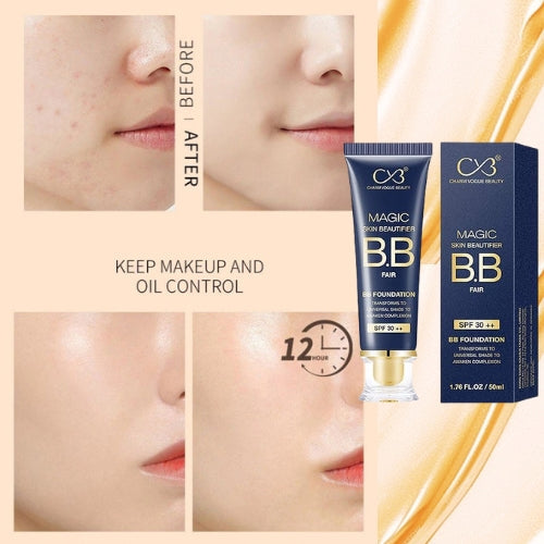 CVB Magic Skin Beautifier BB Foundation (Fair) with SPF 30 ++ (50ml)