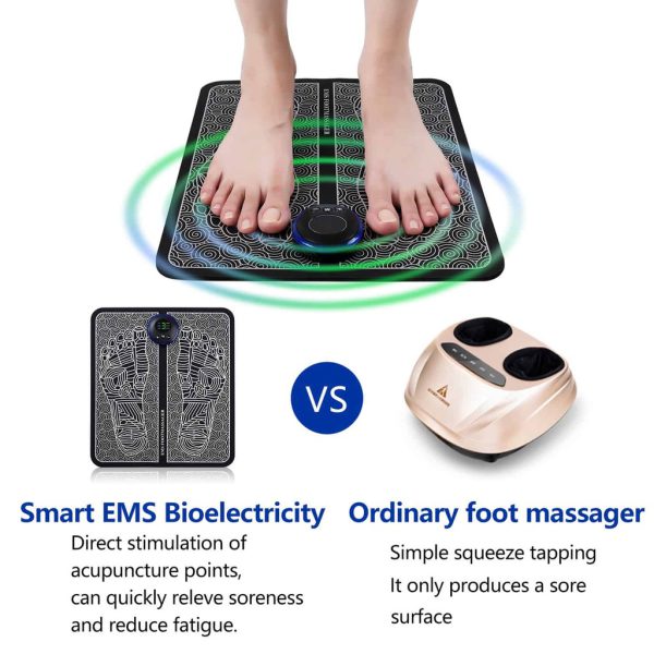 Electric EMS Foot Massager Pad