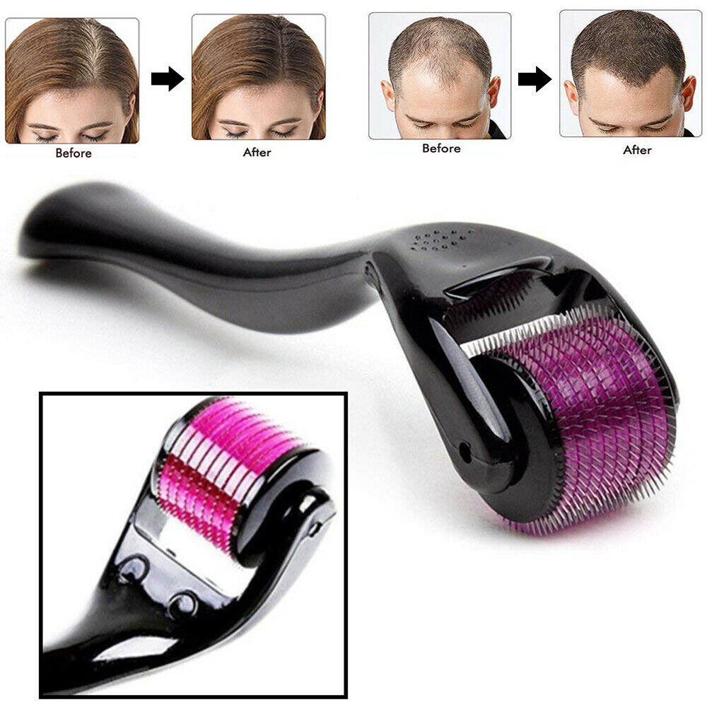 Derma Roller Professional Micro needling Roller for Face Beard Growth, Hair Growth 0.5mm ; Unisex