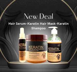 3in1 Keratine,Serum And Shampo